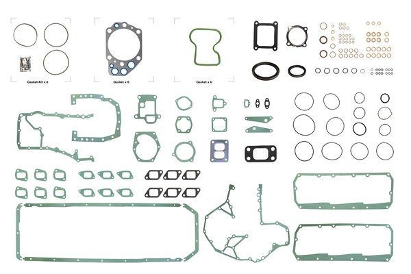 TRUCKTEC AUTOMOTIVE Kompletná sada tesnení motora 04.10.108 Sada tesnení kľukovej skrine TRUCKTEC AUTOMOTIVE Trieda S 04.10.108 lacné