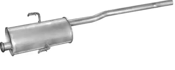 POLMO Uitlaat middendemper 04.125 Fiat PALIO Uitlaat middendemper POLMO 04.125