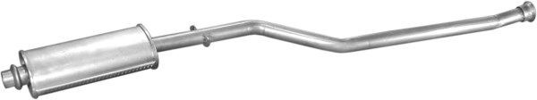 POLMO Uitlaat middendemper 04.137 Uitlaat middendemper POLMO 607 04.137 goedkoop