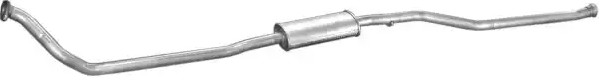 POLMO Uitlaat middendemper 04.260 Peugeot 607 Uitlaat middendemper POLMO 04.260