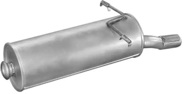 POLMO Silencieux arrière 04.312 Citroën C8 Pot silencieux POLMO 04.312