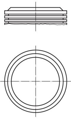 MAHLE Πιστόνι 040 32 00 MAHLE 040 32 00 Πιστονι J5 Van (290) γνήσια τιμες