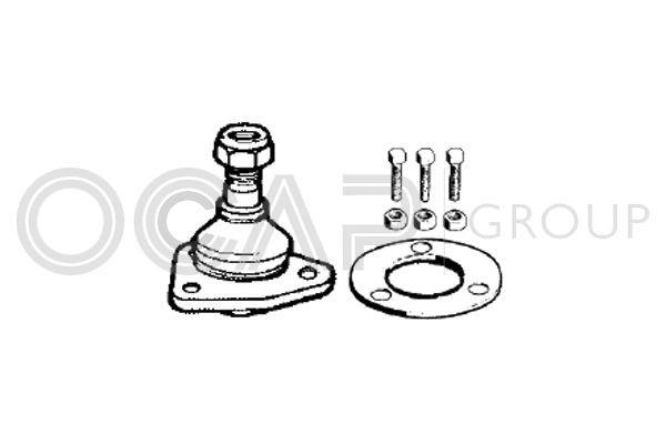 OCAP Fuseekogel 0400263 Kogel, fusee RENAULT OCAP 0400263