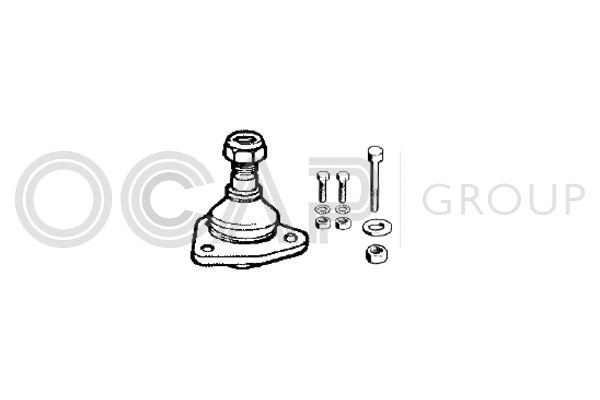 OCAP Fuseekogel 0400266 Fuseekogel RENAULT OCAP 0400266