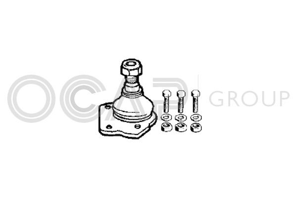 OCAP Rótula de suspensão 0400946 0400946 Rótula de suspensão OCAP RENAULT FLUENCE