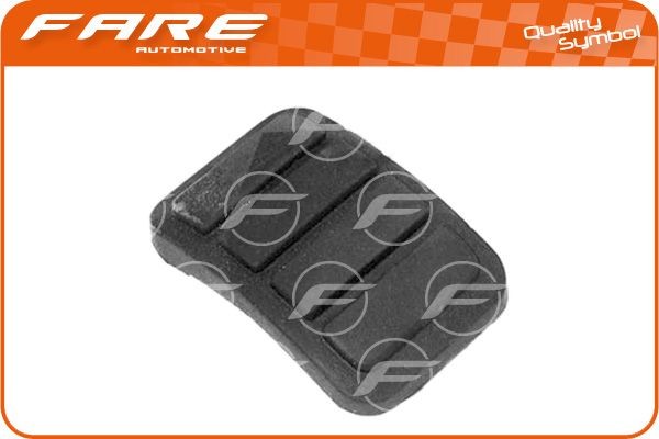 FARE SA Rivestimento pedale, Pedale del freno 0416 0416 costo Copripedale FARE SA RENAULT KANGOO