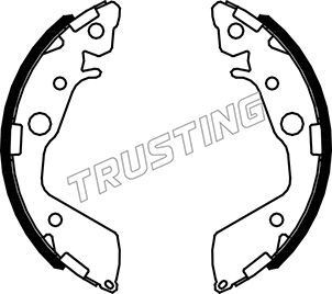 TRUSTING Remschoenset 044.027 Toyota YARIS Remschoen TRUSTING 044.027