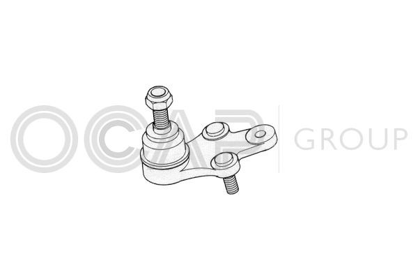 OCAP Testina braccio oscillante 0483666 0483666 Testina braccio oscillante TOYOTA AYGO OCAP costo