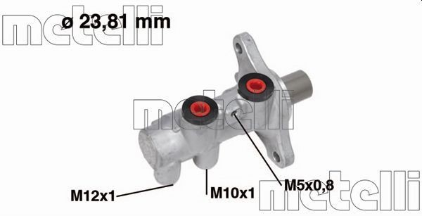 METELLI Maître-cylindre de frein 05-0713 05-0713 Maître-cylindre de frein METELLI VAUXHALL CORSA