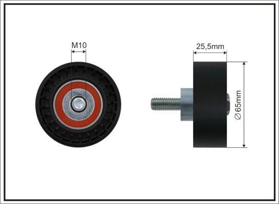 CAFFARO Geleiderol / omdraairol v-snaren 05-19 CAFFARO 05-19 Geleiderol Fiat Stilo 192 originele prijs