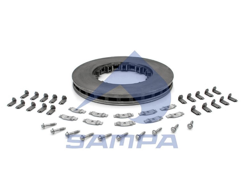 SAMPA Disque de frein 050.390/1 SAMPA Disque MITSUBISHI 050.390/1