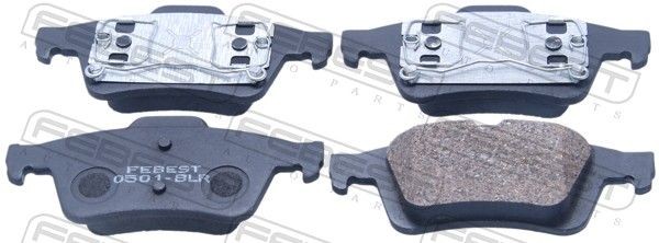 FEBEST Bremseklosser 0501-BLR Bremseklosser FEBEST X-TRAIL 0501-BLR billige