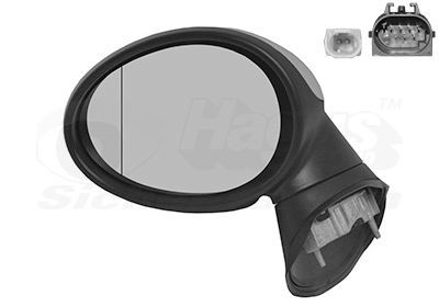 VAN WEZEL Külső visszapillantó 0515817 VAN WEZEL 0515817 Karosszéria elemek LAMBORGHINI HURACÁN SPYDER 2021