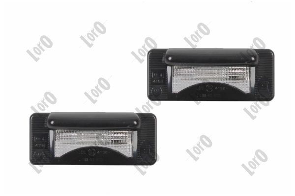 Φωτισμός πινακίδας κυκλοφορίας ABAKUS 053-42-900LED ABAKUS 053-42-900LED Φωτα πινακιδας αυτοκινητου Volkswagen LT 2004