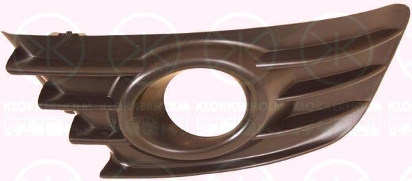 KLOKKERHOLM Ventilasjonsgitter 0537911 Tåkelys grill KLOKKERHOLM Citroën C5 0537911