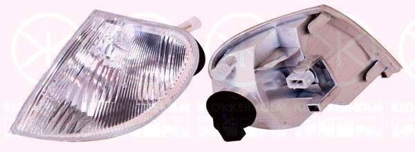 KLOKKERHOLM Blinker 05500362 05500362 KLOKKERHOLM blinkersglas Citroen XANTIA