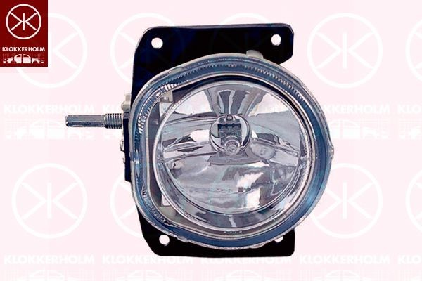 KLOKKERHOLM Mistlamp 05530280 05530280 Mistlampen KLOKKERHOLM CITROЁN JUMPY
