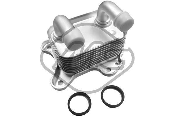 Metalcaucho Radiador de óleo, óleo do motor 05761 Metalcaucho 05761 originais Radiador de óleo Astra G CC T98 custo
