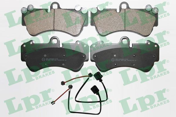 LPR Bremseklodser 05P1226A 05P1226A Sports bremseklodser PORSCHE 718 LPR