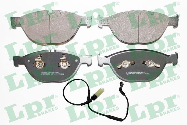LPR Bromsbelägg 05P1410A 05P1410A Bromsbelägg LPR BMW 02