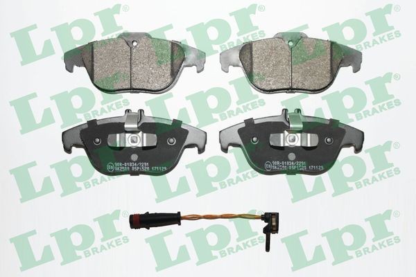 LPR Plaquettes de frein 05P1528A Plaquette de frein sport LPR SLK 05P1528A pas cher