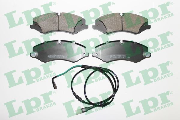 LPR Τακάκια φρένων 05P1616B Τακάκια φρένων LPR Land Rover DISCOVERY 05P1616B