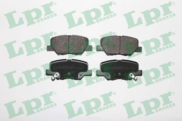 LPR Brake pad set 05P1802 Mazda 6 LPR brake pads 05P1802
