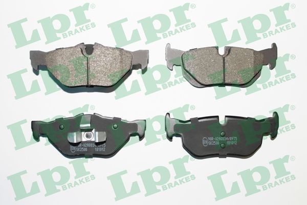 LPR Plaquettes de frein 05P1876 BMW Série 5 Freins, plaquettes de freins LPR 05P1876