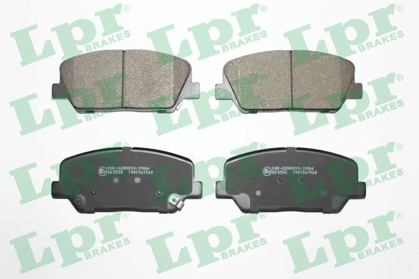 LPR Piduriklotsid 05P1960 05P1960 Sport piduriklotsid LPR HYUNDAI KONA