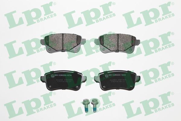 LPR Kit pastiglie freni 05P1979 05P1979 Pastiglie freno sportive LPR NISSAN JUKE costo