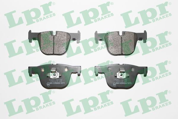 LPR Brzdové doštičky/platničky 05P1993 Športové brzdové doštičky LPR Rad 7 05P1993 lacné