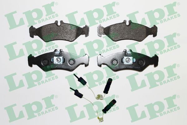 LPR Τακάκια φρένων 05P609A Τακάκια φρένων LPR 500 05P609A φθηνά