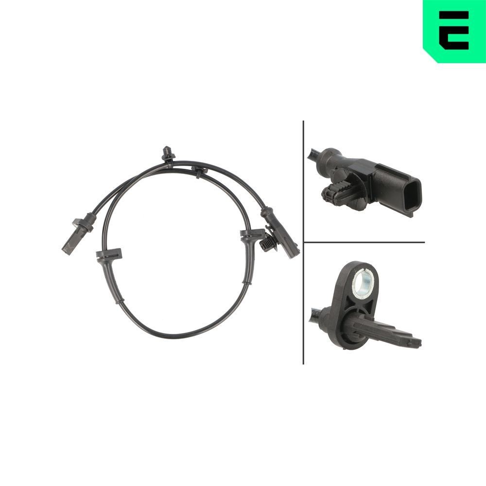 OPTIMAL Wielsnelheidssensor (ABS) 06-S546 Ford B-MAX Rem, sensor OPTIMAL 06-S546