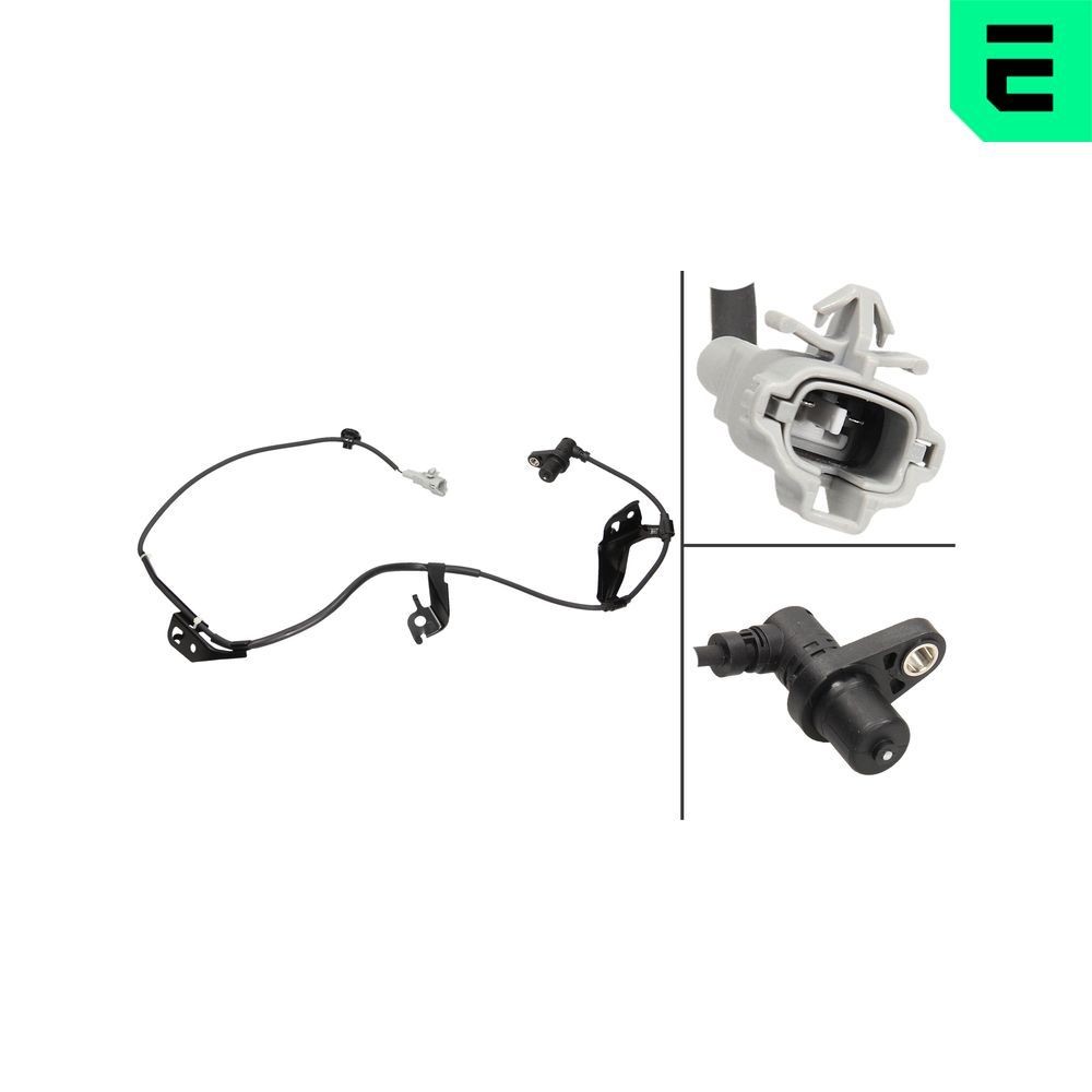 OPTIMAL Devējs, Riteņu griešanās ātrums 06-S680 06-S680 OPTIMAL ABS devējs Toyota lēti