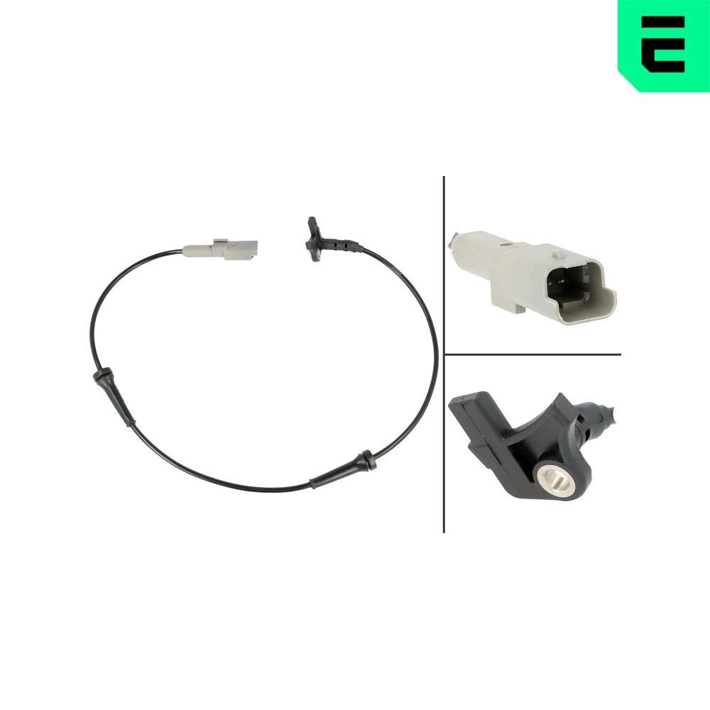 OPTIMAL Αισθητήρας, στροφές τροχού 06-S684 OPTIMAL 06-S684 Αισθητήρας ABS 3008 (T8) τιμες