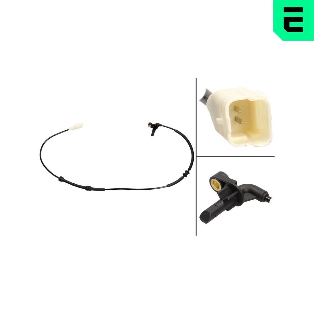 OPTIMAL Devējs, Riteņu griešanās ātrums 06-S709 ABS devējs OPTIMAL 1007 06-S709 lēti