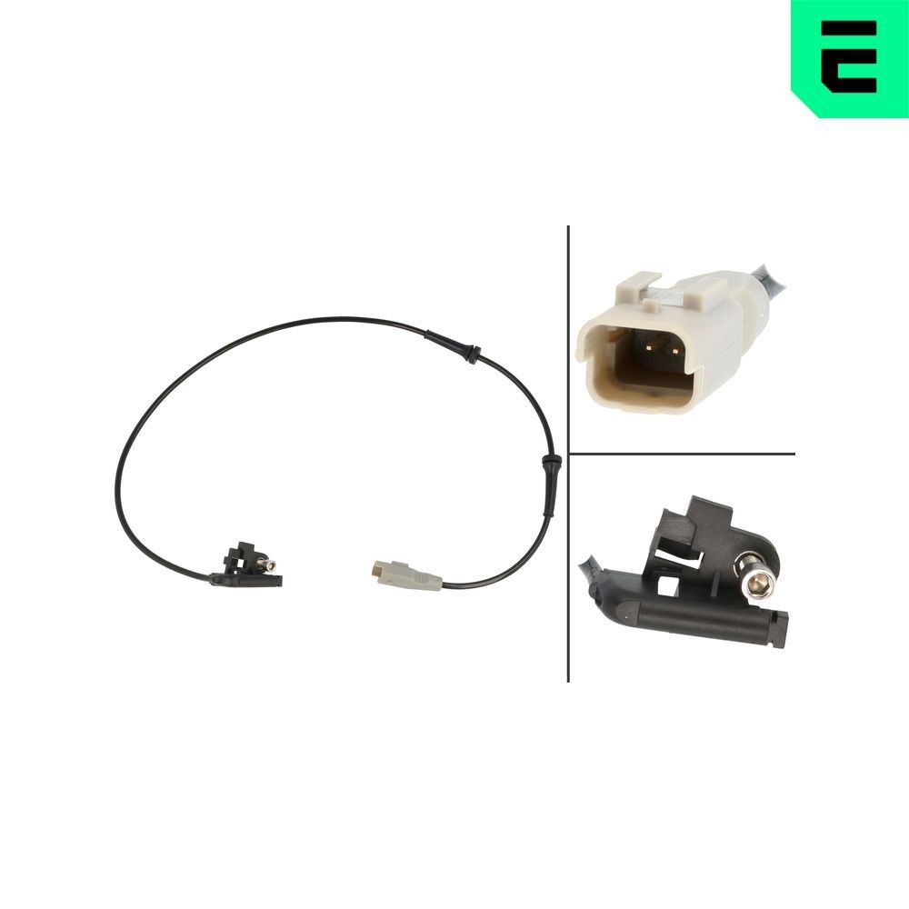 Sensor, ABS OPTIMAL 06-S734 OPTIMAL 06-S734 ABS sensor CITROËN DS4 2011