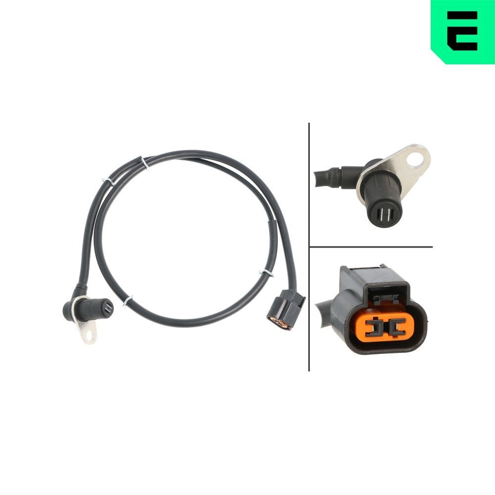 OPTIMAL Snímač počtu otáčok kolesa 06-S752 Čidlo abs OPTIMAL PAJERO 06-S752 lacné