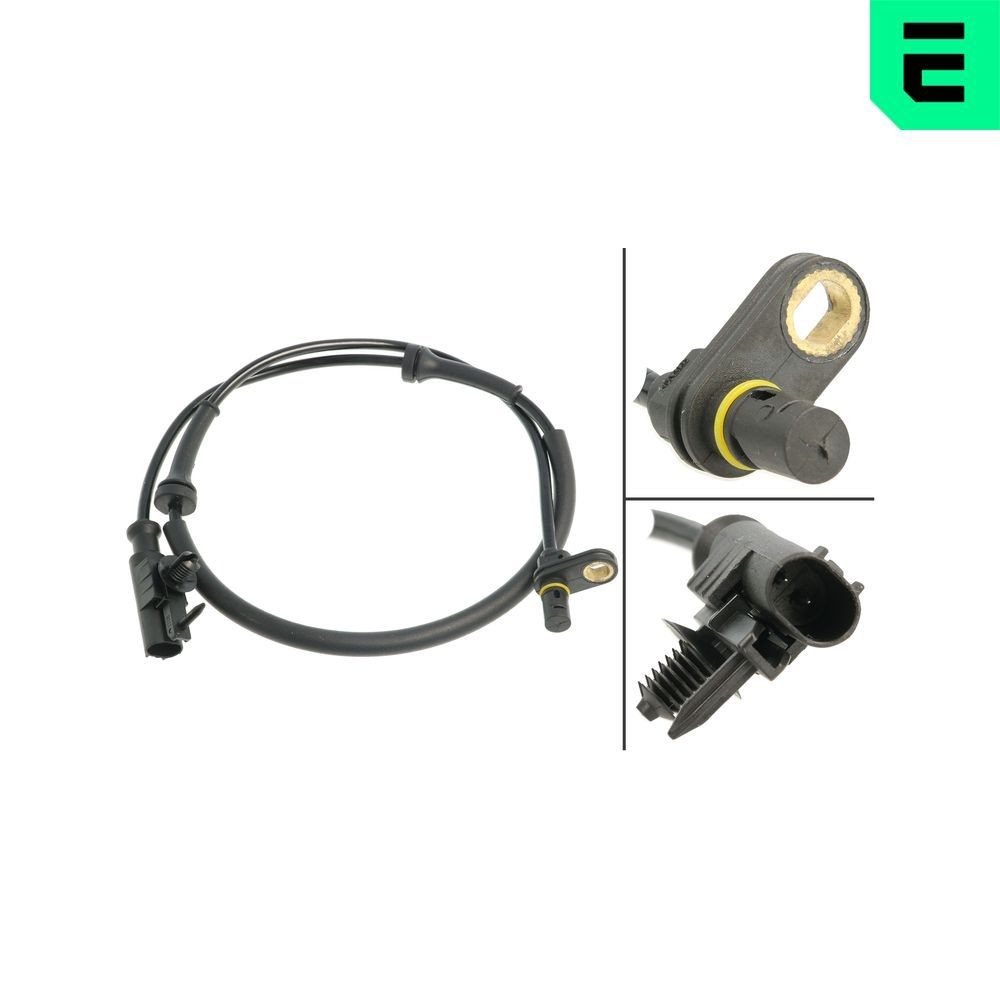 OPTIMAL Snímač počtu otáčok kolesa 06-S762 06-S762 Snímač ABS MITSUBISHI PAJERO OPTIMAL
