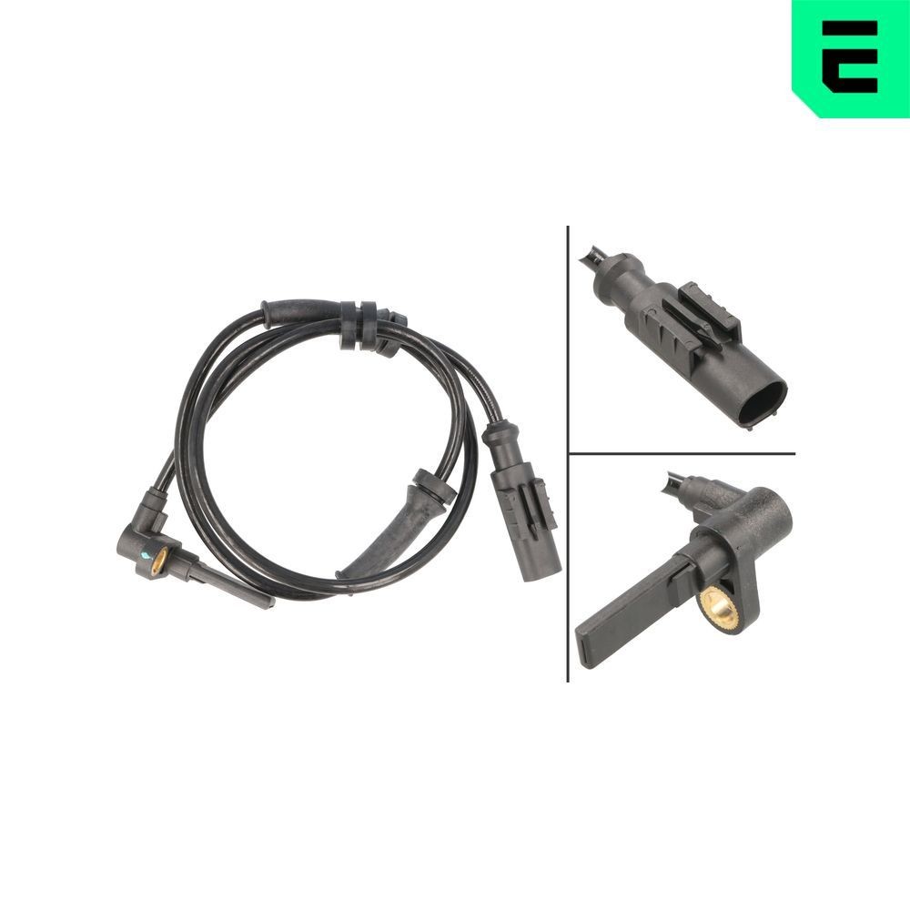 OPTIMAL Snímač počtu otáčok kolesa 06-S800 Snímač ABS OPTIMAL MULTIPLA 06-S800 lacné