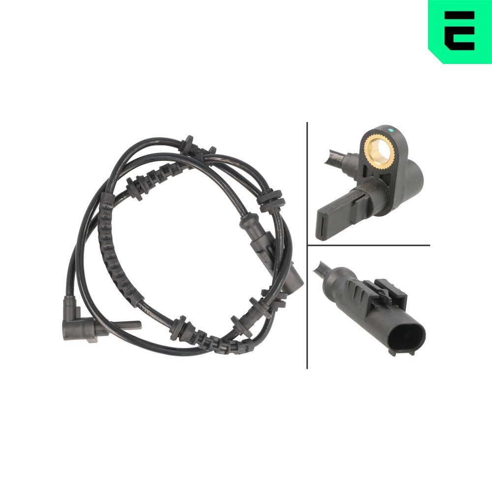 Andur, rattapöörete arv OPTIMAL 06-S801 OPTIMAL 06-S801: ABS andur Fiat PANDA 1999