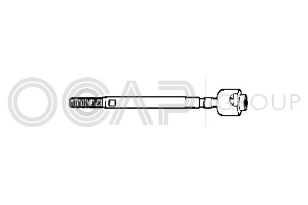 OCAP Sisemine rooliots, roolivarras 0600865 0600865 Roolivarras VOLVO 740 OCAP