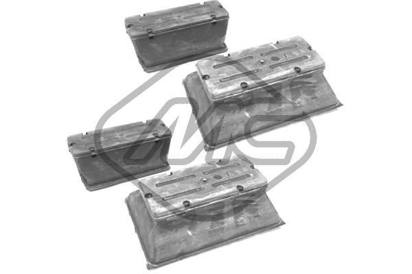 Metalcaucho Casquilho de apoio, mola de lâmina 06100 Metalcaucho 06100 Casquilho de apoio, mola de lâmina MERCEDES-BENZ Classe S Sedan (W140) S 300 Turbo-D (140.135) 177 cv 1997