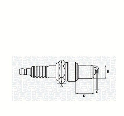 MAGNETI MARELLI Sytytystulppa 062000771304 062000771304 MAGNETI MARELLI Sytytystulppa VOLVO V90 StW