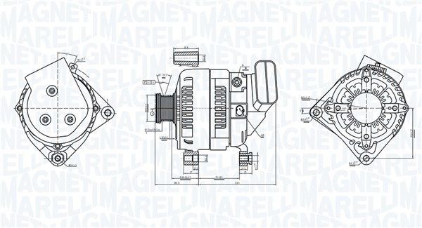 MAGNETI MARELLI Alternatore 063377578010 063377578010 costo Alternatore BMW X7 MAGNETI MARELLI