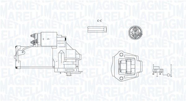MAGNETI MARELLI Motorino avviamento 063721245010 MAGNETI MARELLI 063721245010 Motorino avviamento HUMMER H3 originali