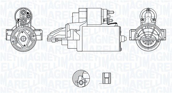 Starter MAGNETI MARELLI 063721421010 MAGNETI MARELLI 063721421010: Starter Citroen JUMPER 2011