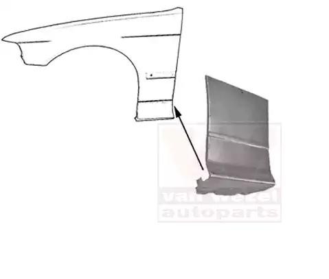 VAN WEZEL Guarda-lamas 0642155 VAN WEZEL 0642155 Guarda-lamas Dodge JOURNEY originais
