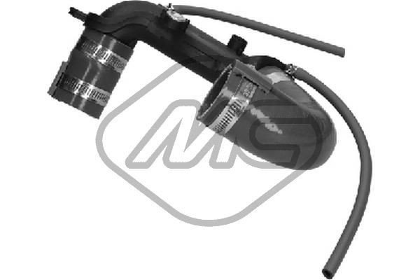 Metalcaucho Ladeluftschlauch 06824 Ladeluftrohr Metalcaucho Dacia SANDERO 06824