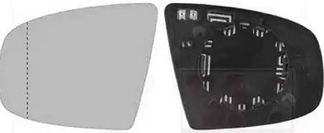VAN WEZEL Peegliklaas, Välispeegel 0687837 0687837 Peegliklaas VAN WEZEL BMW i4